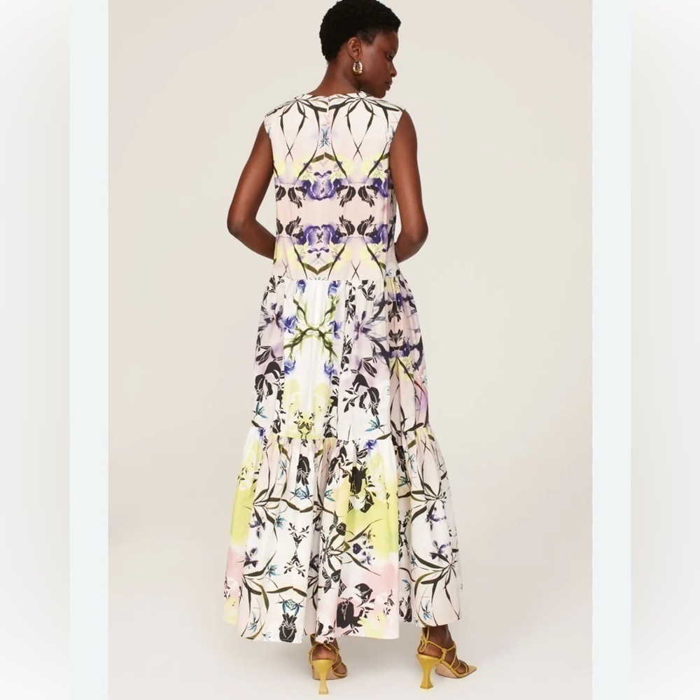Bibhu Mohapatra Collective Tiered Floral Maxi Dress - Picture 9 of 10